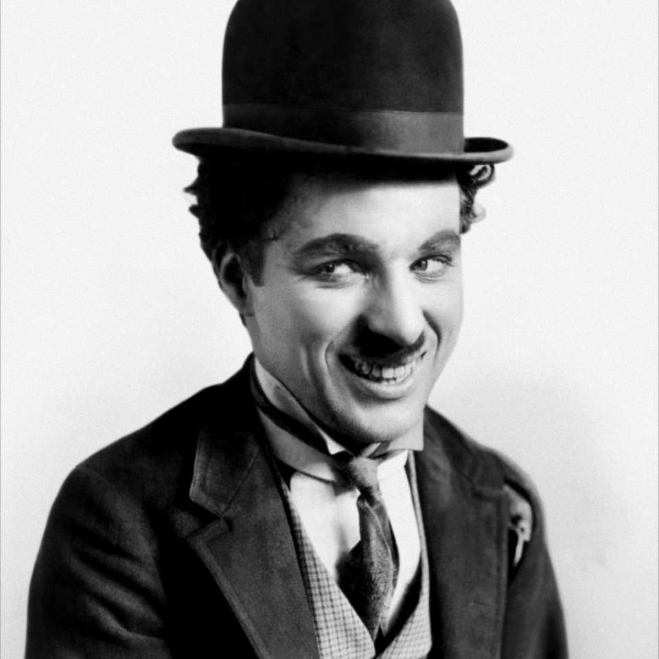Чарли Чаплин раздвижная головоломка онлайн