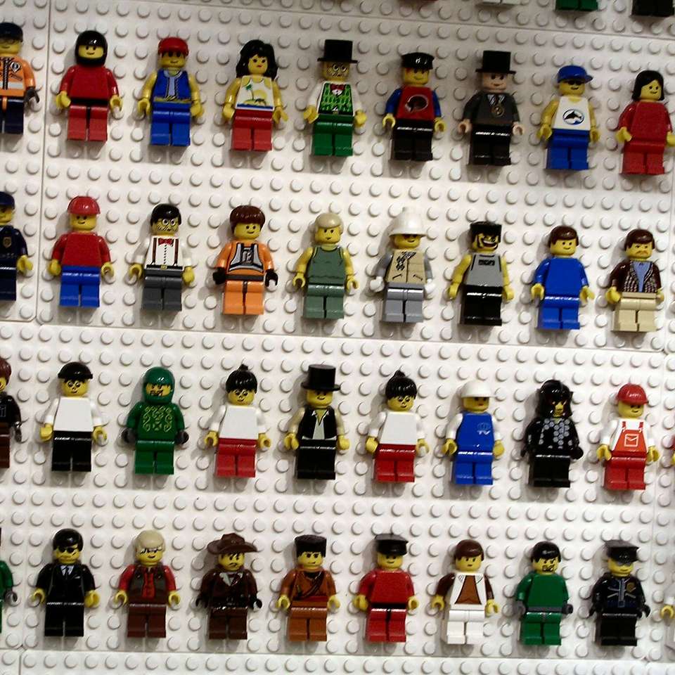 Lego mężczyźni puzzle online