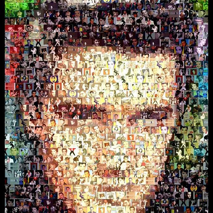 Elvis Presley puzzle online