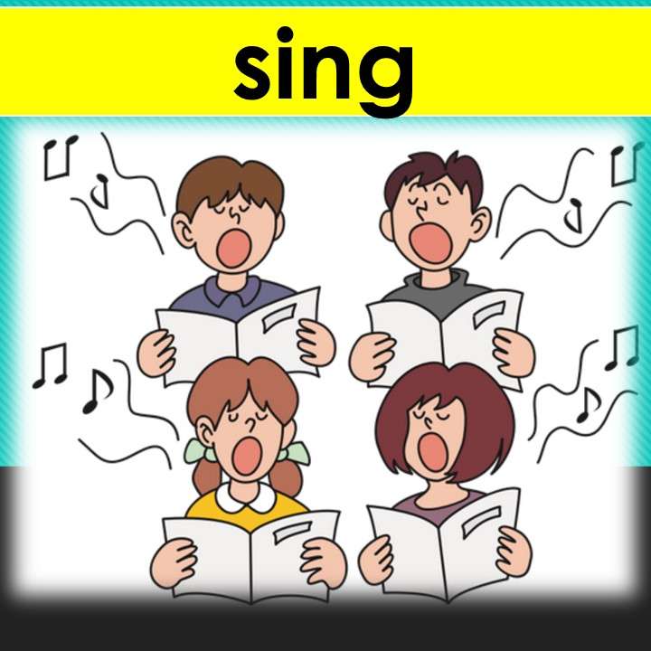 action word sing online puzzle