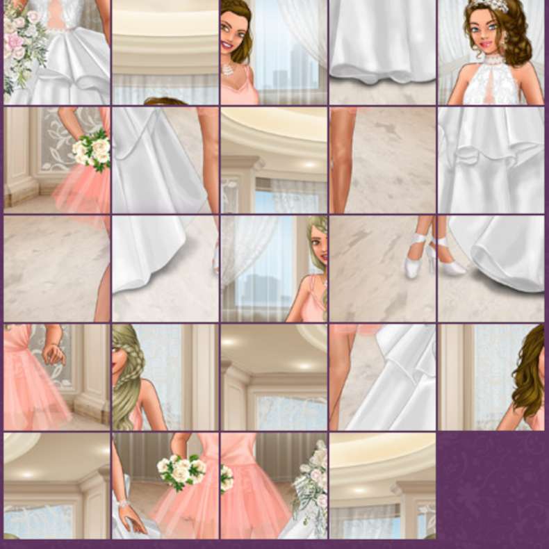 lady popular bridesmaid puzzle online puzzle