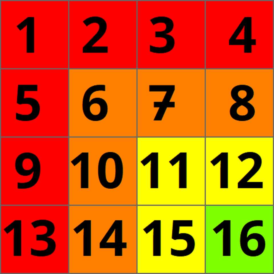 4x4 puzzle kirakós játék