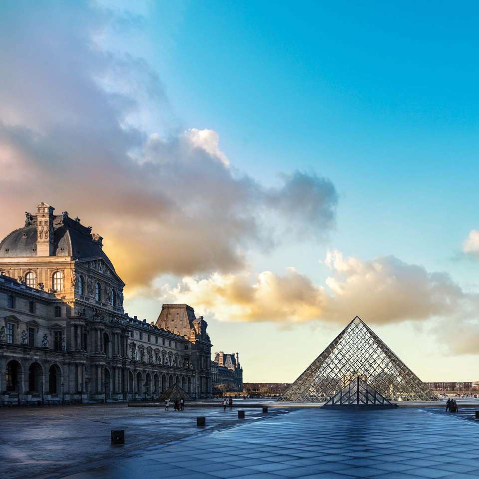 Louvren glidande pussel online