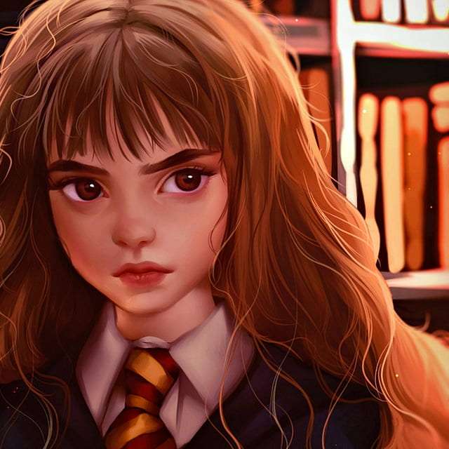 Hermione Granger glidande pussel online