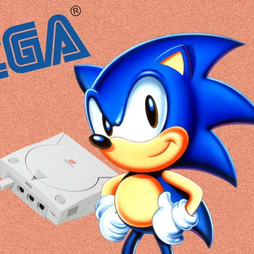 Sega Sonic онлайн пазл