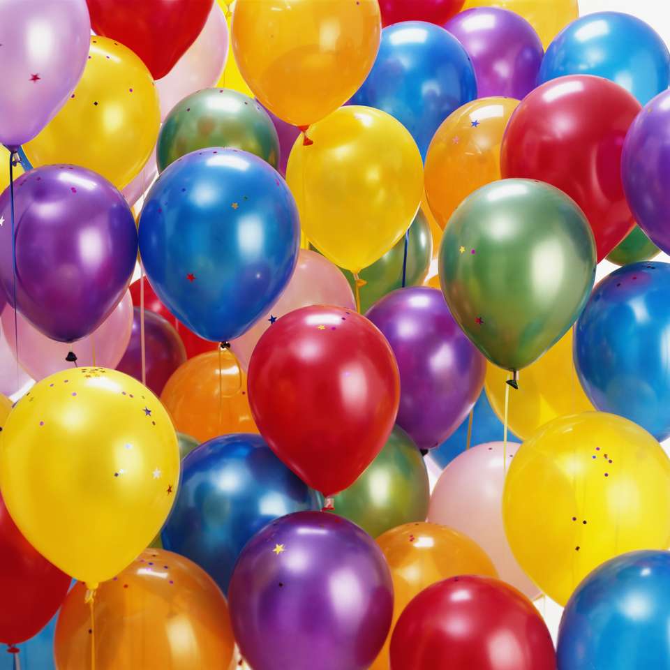 Μπαλόνια συρόμενο παζλ online