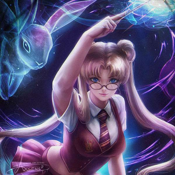Sailormoon-PS-Crossover Online-Puzzle