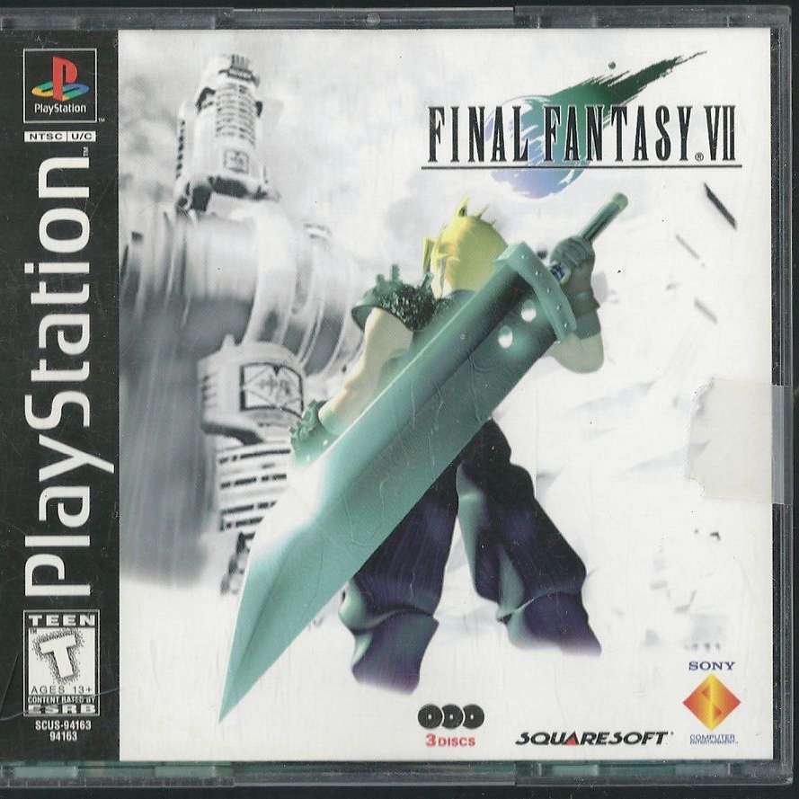 Final Fantasy VII csúszó puzzle online