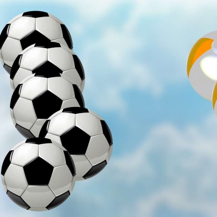 Balls battle sliding puzzle online