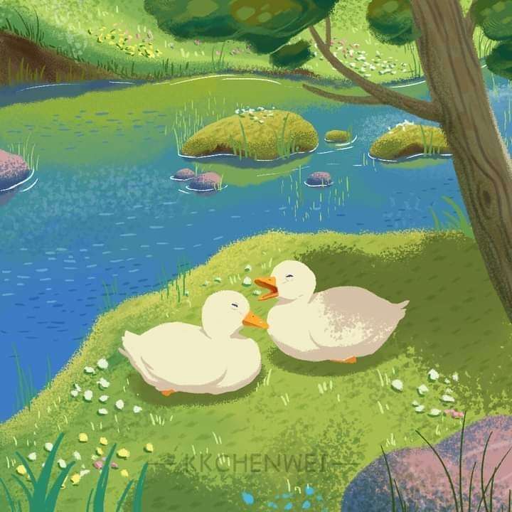 Patos bebés por água puzzle deslizante online