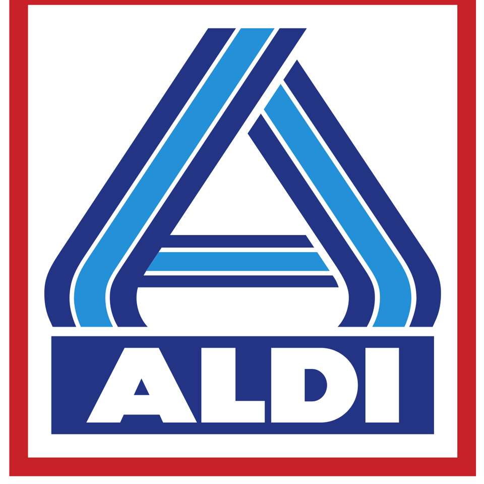 ganska hård aldi-logotyp Pussel online