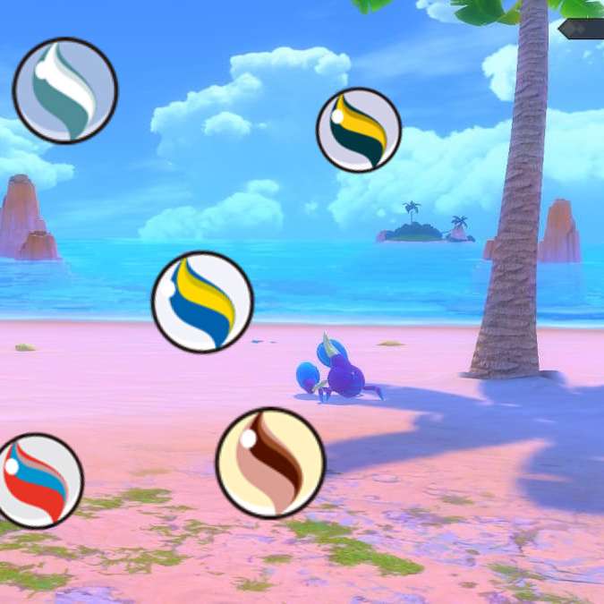 Mega kamenná pláž 3 online puzzle