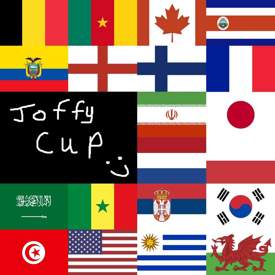 Quebra-cabeça de slides da Copa do Mundo Joffy puzzle online