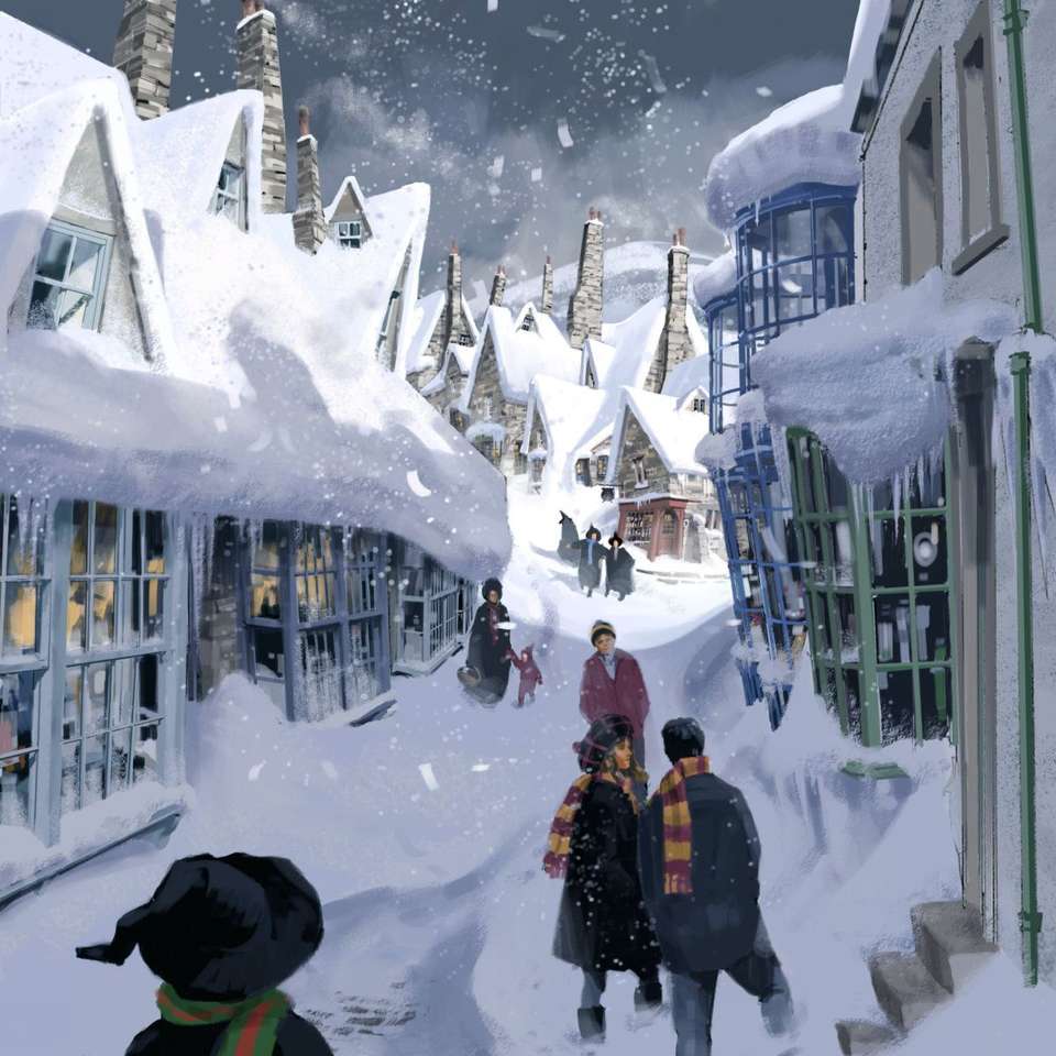 Harry Potter Winter online puzzel