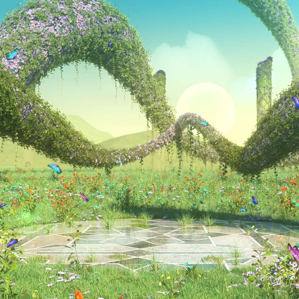 Giardini infiniti? puzzle scorrevole online