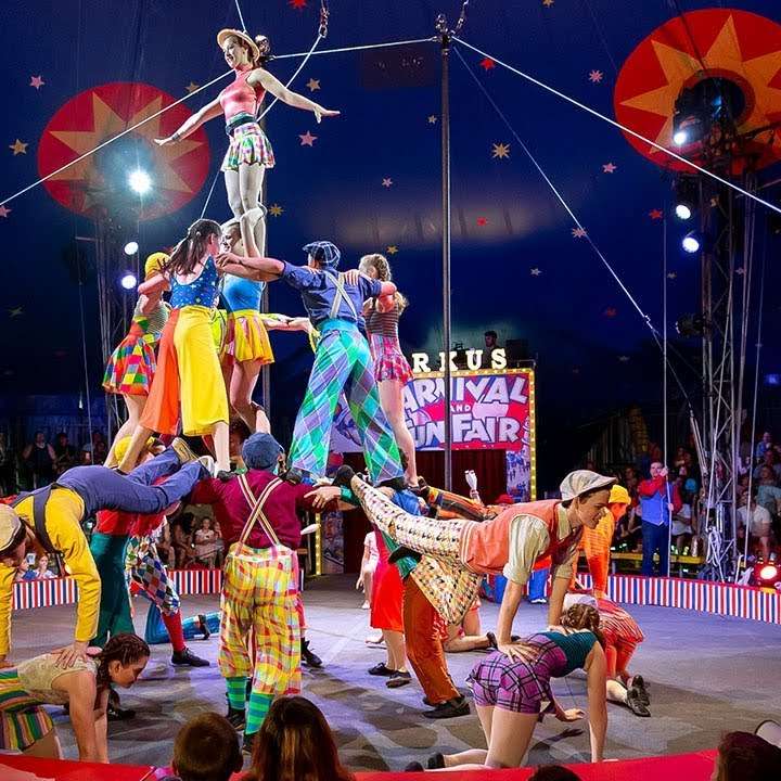 цирк-шапіто онлайн пазл