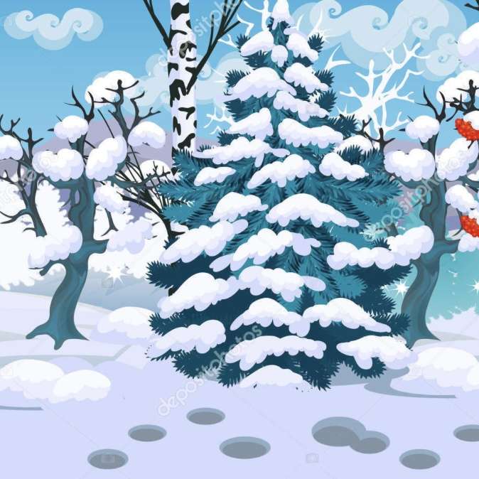 Piante in inverno puzzle online