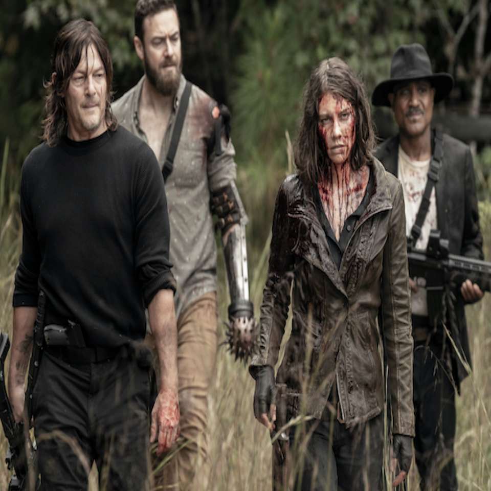Daryl, Aaron Maggie e Gabriel puzzle online