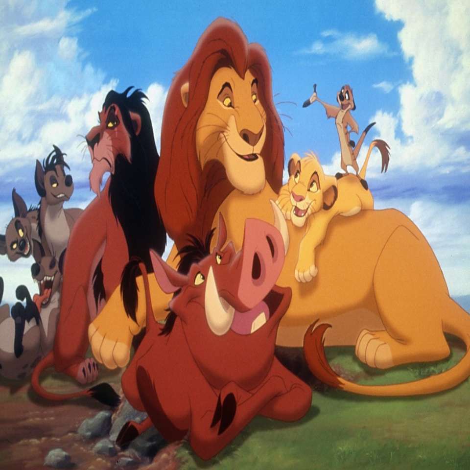 Disney Rei Leão puzzle deslizante online