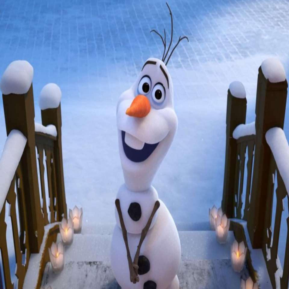Zmrzlý Olaf posuvné puzzle online