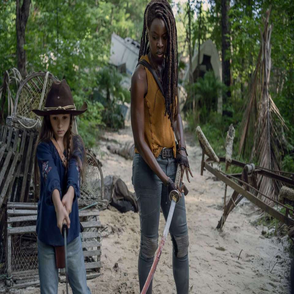 Michonne and Judith online puzzle