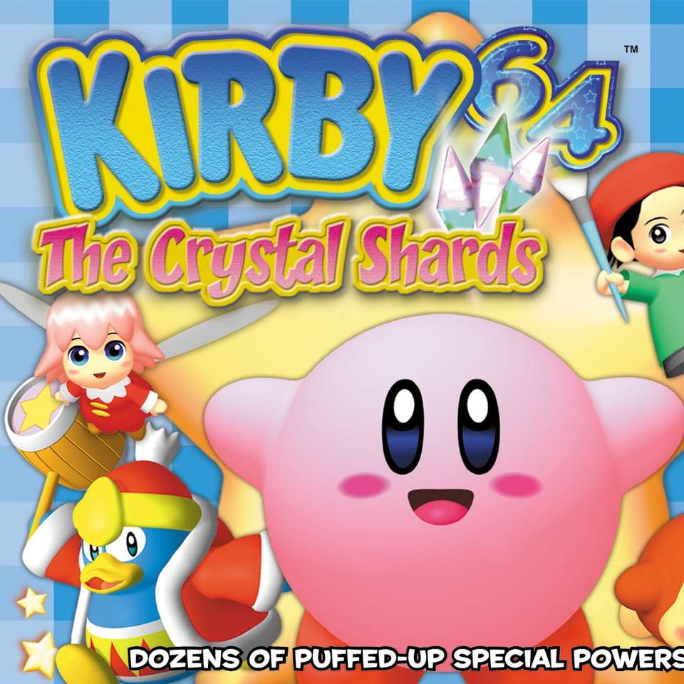 Kirby 64: The Crystal Shards sliding puzzle online