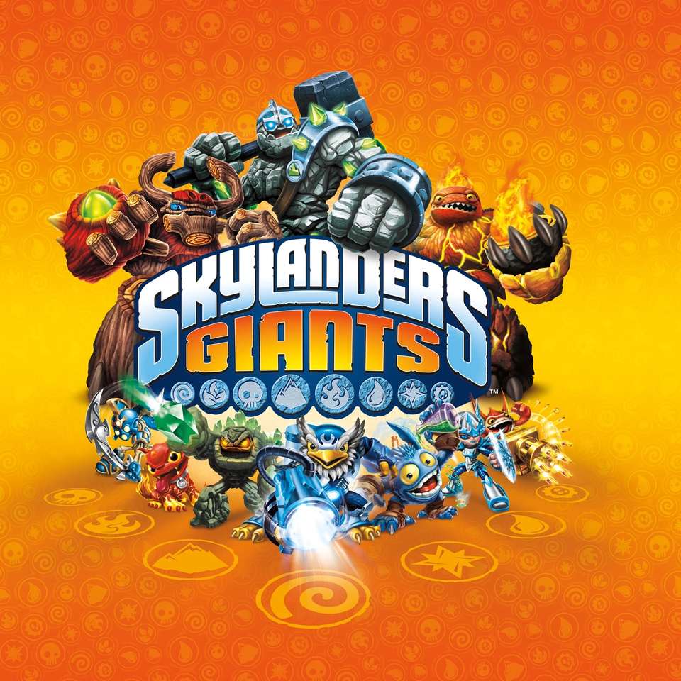 Skylanders Giants posuvné puzzle online