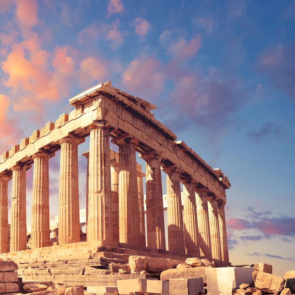 Parthenon sliding puzzle online
