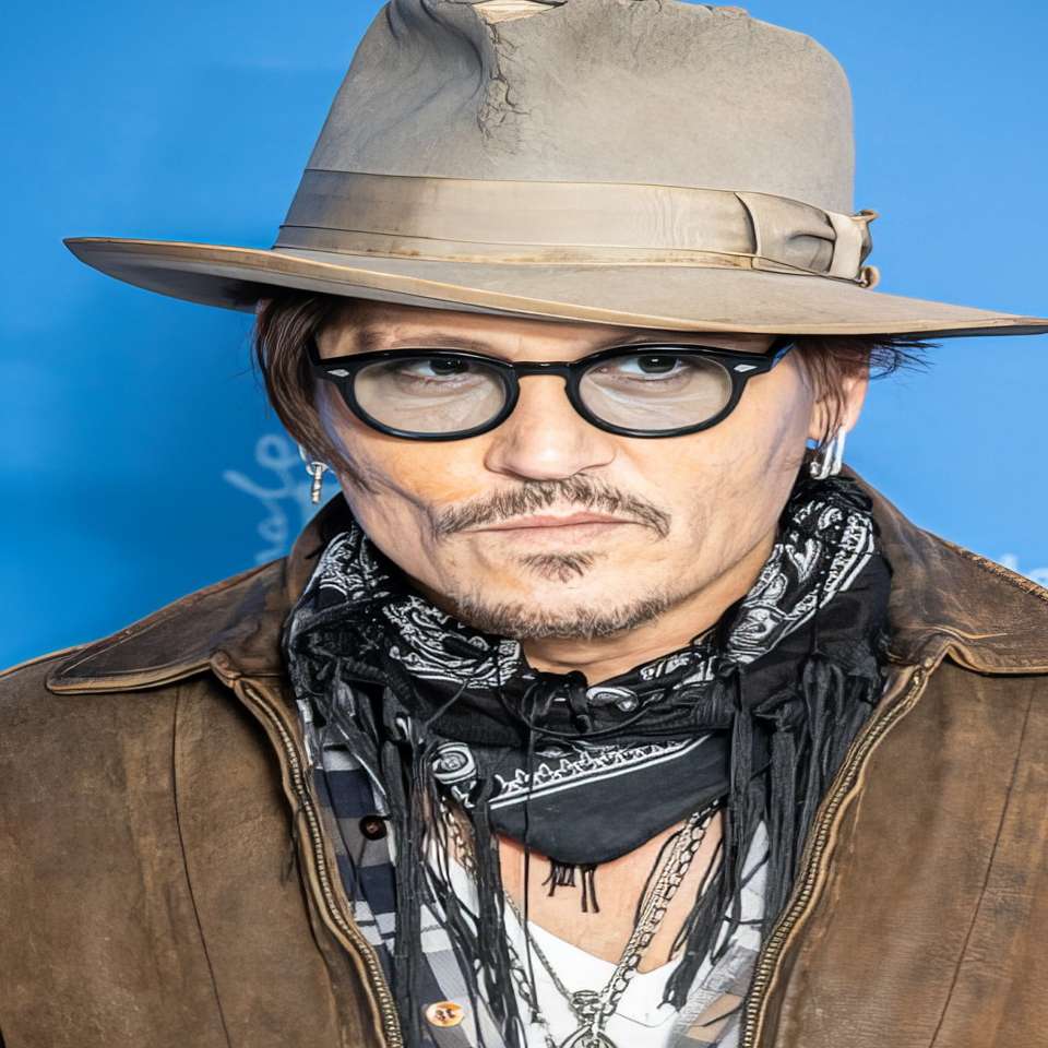 Johnny Depp színész online puzzle