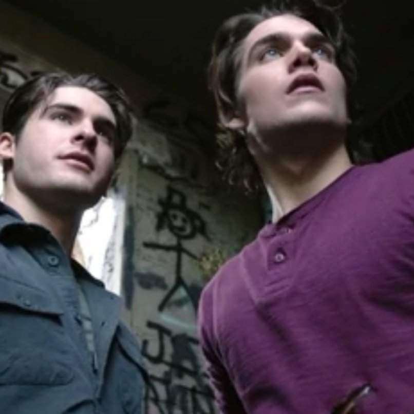 Il lupo adolescente Theo e Liam puzzle scorrevole online