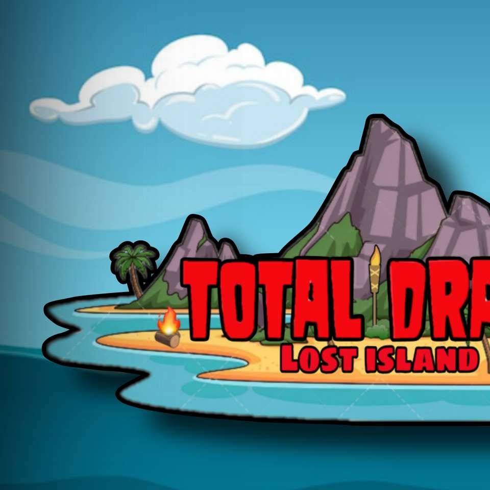 Total Drama logotyp glidande pussel online