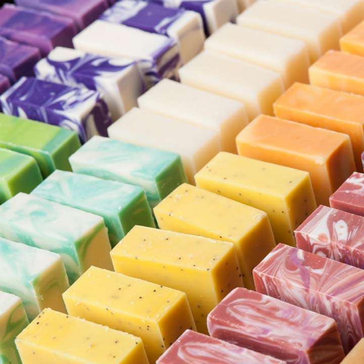 Colorful Soap sliding puzzle online
