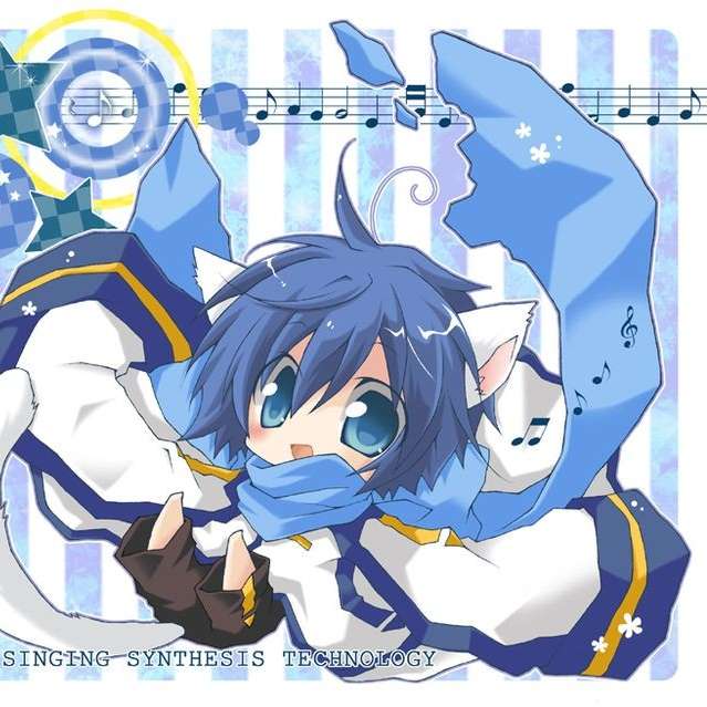 KAITO Vocaloid Pussel online