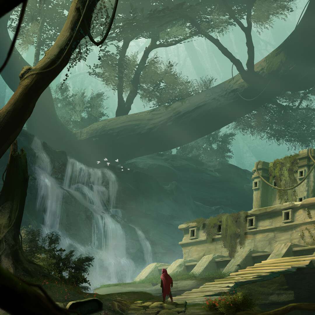 Jungle-tempel schuifpuzzel online