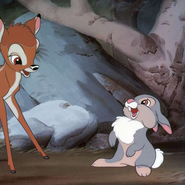 Filmul Bambi alunecare puzzle online