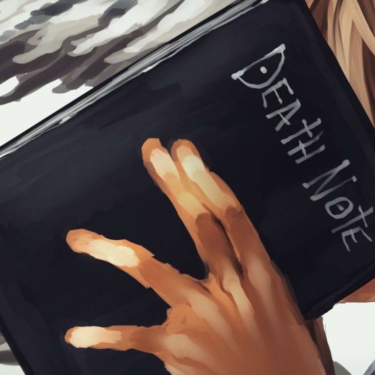 Seriál Death Note! posuvné puzzle online