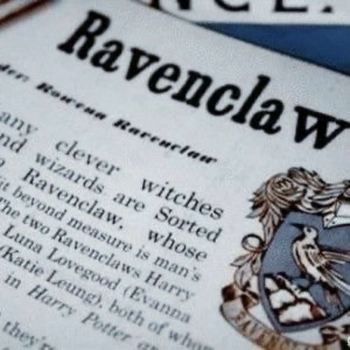 Ravenclaw online puzzle