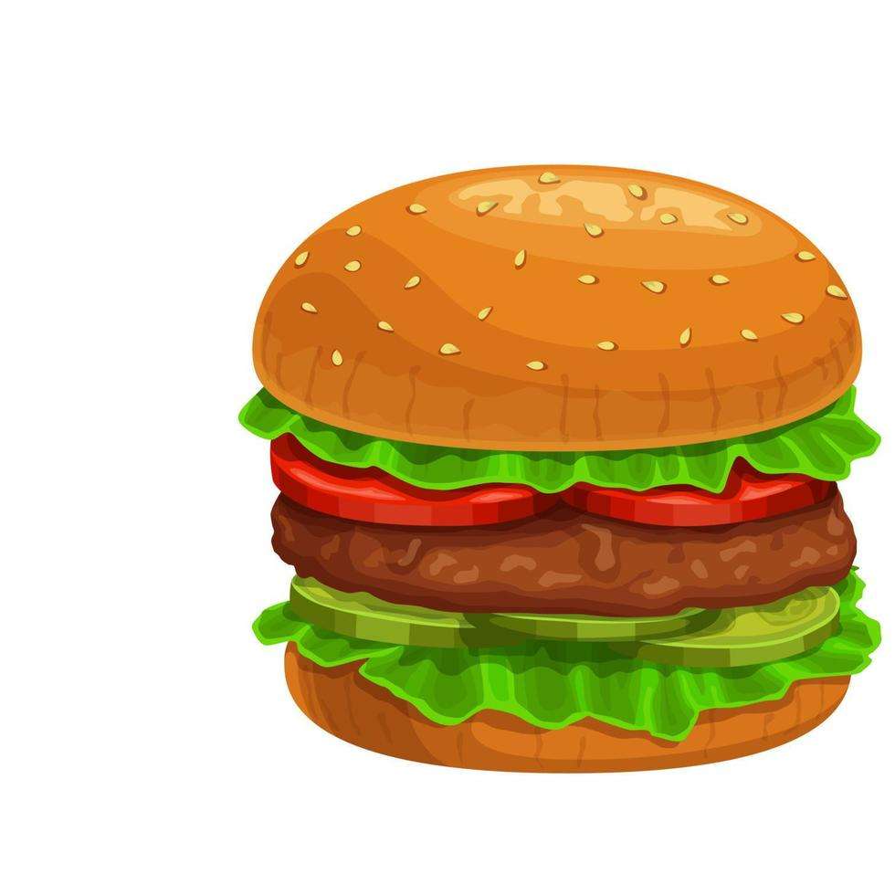 Гамбургер онлайн-пазл