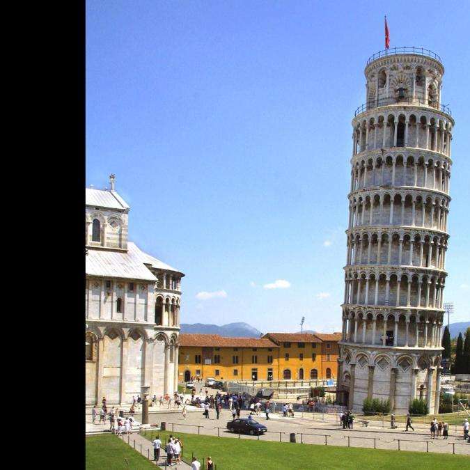 Torre inclinada rompecabezas en línea