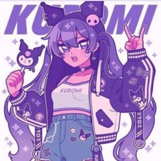 kuromi girl online puzzle