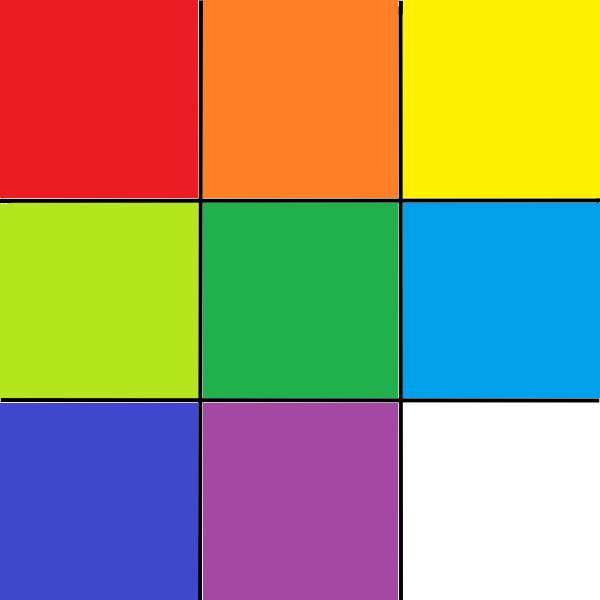 fenêtres 7 couleurs puzzle coulissant en ligne