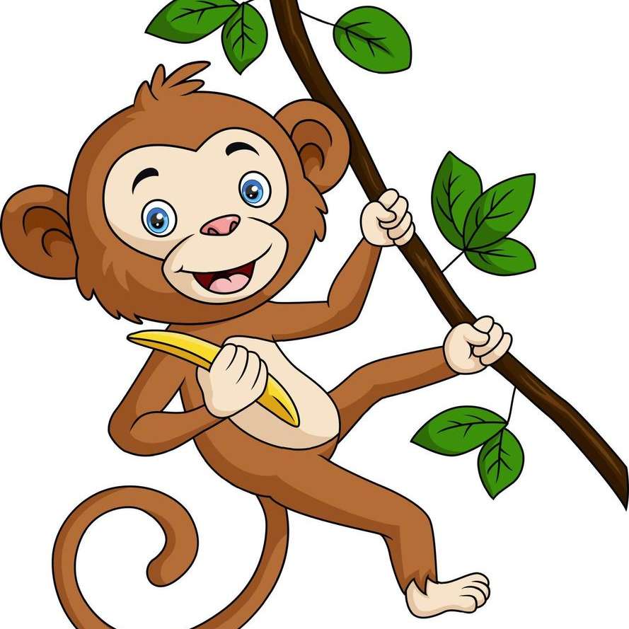 猿のパズル スライディングパズル・オンライン