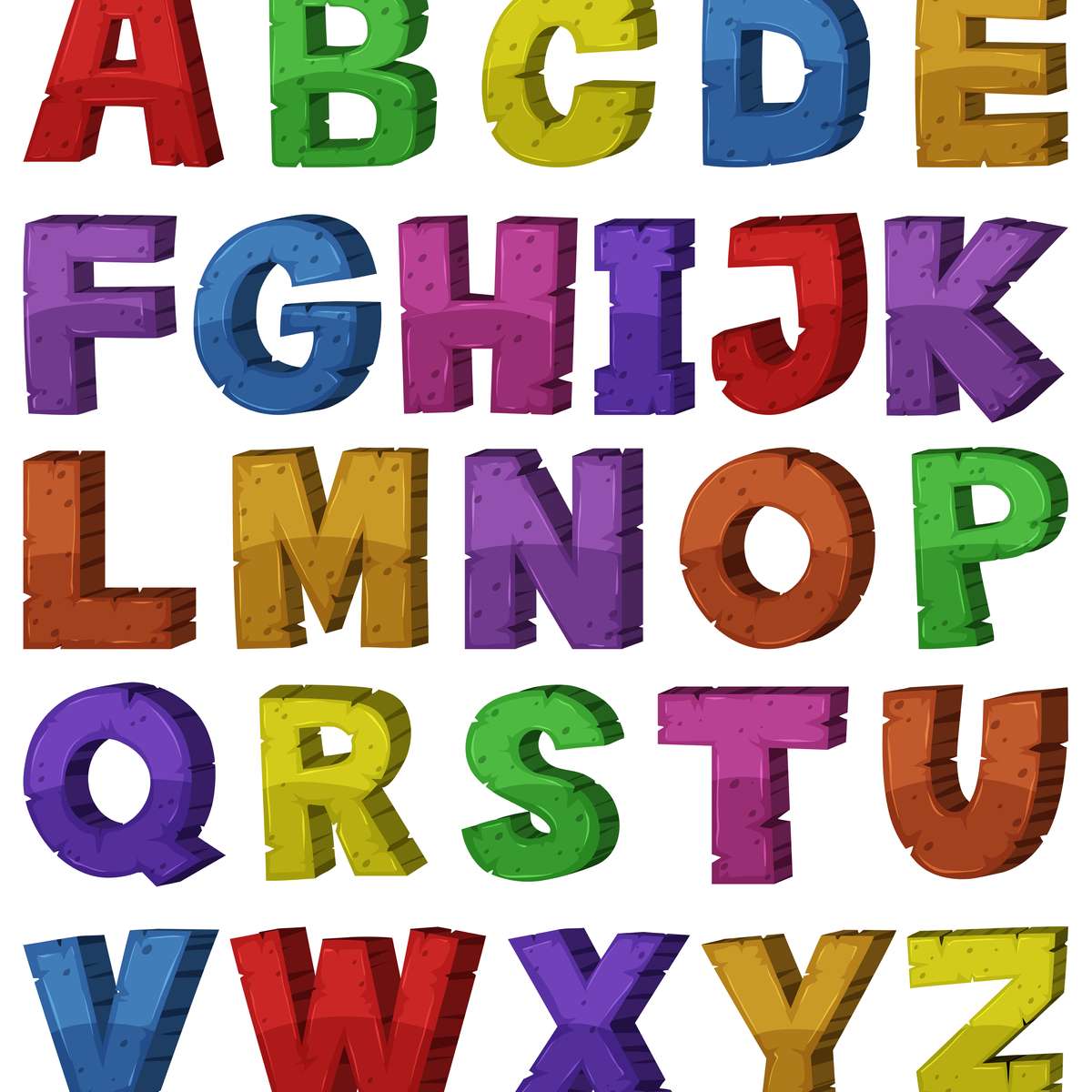 Buchstabenrätsel Online-Puzzle