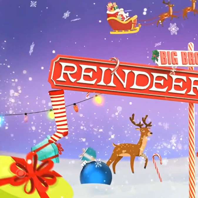 Reindeer Games sliding puzzle online