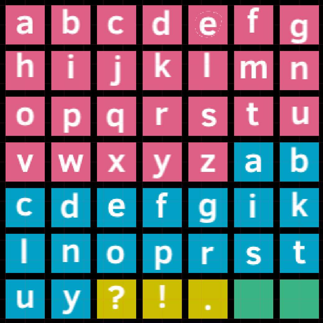 Abc puzzle na csúszó puzzle online