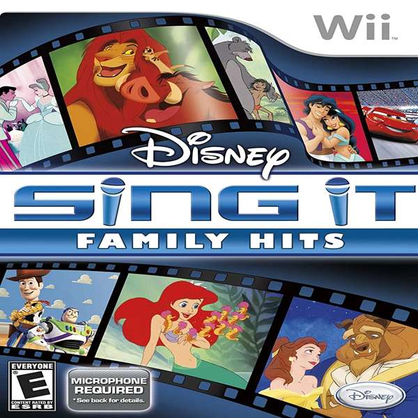 Disney Sing Family Hits glidande pussel online