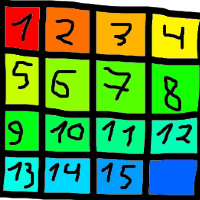 Tag 4x4 Solve online online puzzle