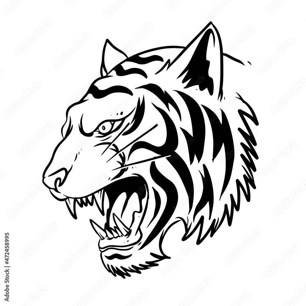 Логотип тигра раздвижная головоломка онлайн