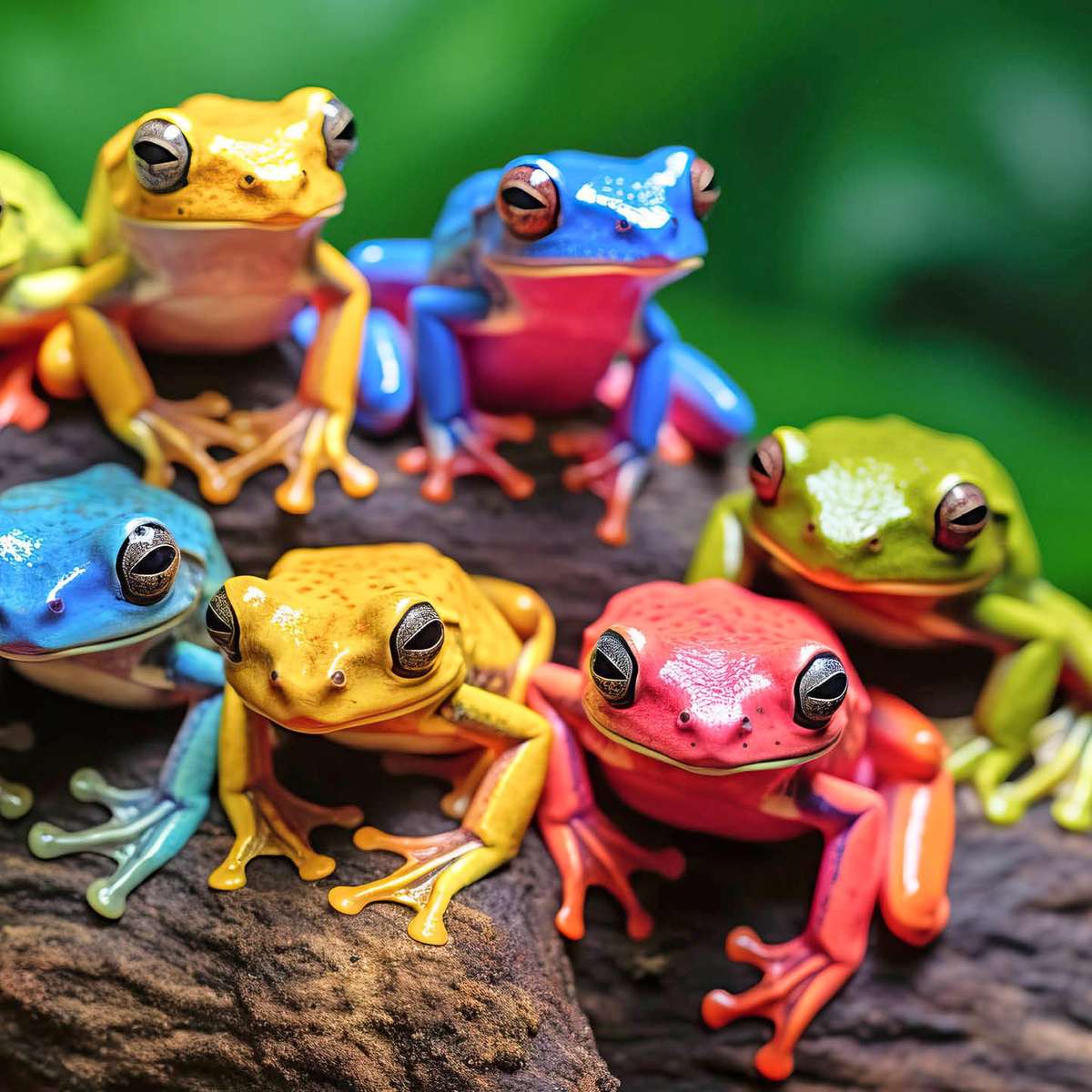Национален месец на жабата онлайн пъзел