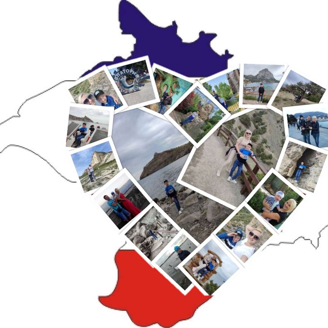 Adoro la Crimea puzzle scorrevole online